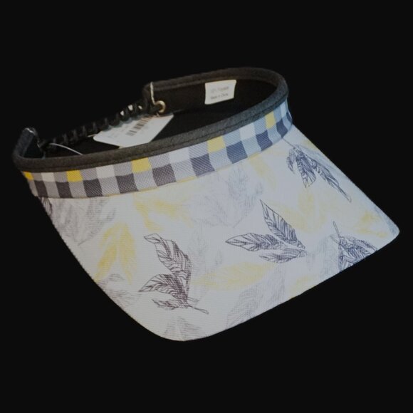 Glove It Citrus and Slate Visor Bungy Cord Back Women’s OSFM - Picture 1 of 9